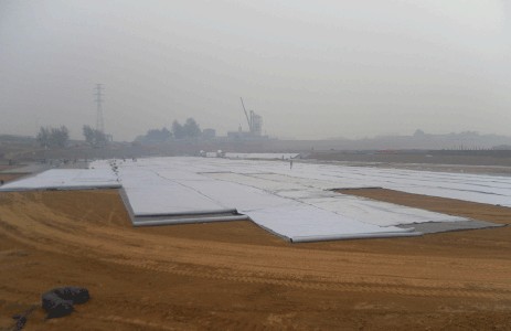 北京湿地小型施工现场